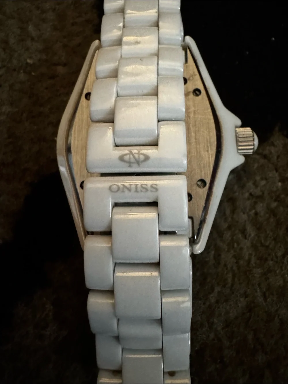 Oniss Princess Women's White Ceramic Watch